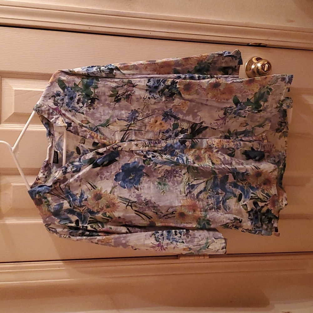 My dear, sweet Mama's estate closet. Blouses, pants, sweaters, shoes and purses